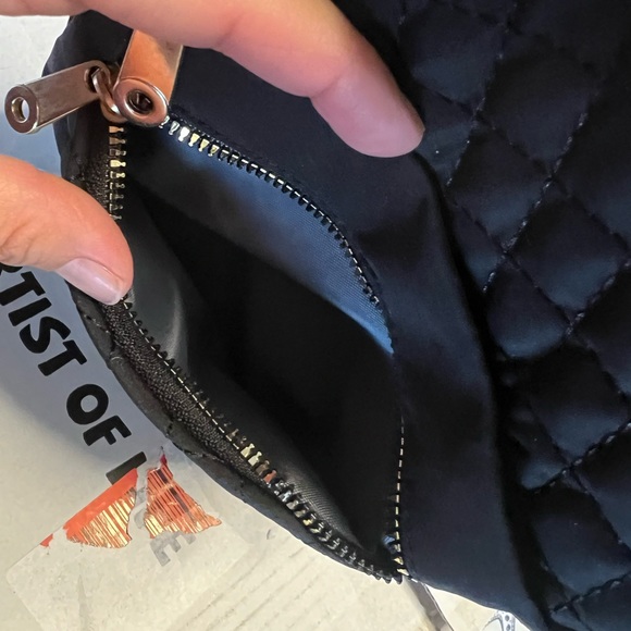 Crossbody purse Black & Cream - Picture 2 of 8